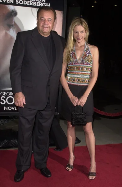 Paul Sorvino and daughter Mira Sorvino — Stock Photo, Image