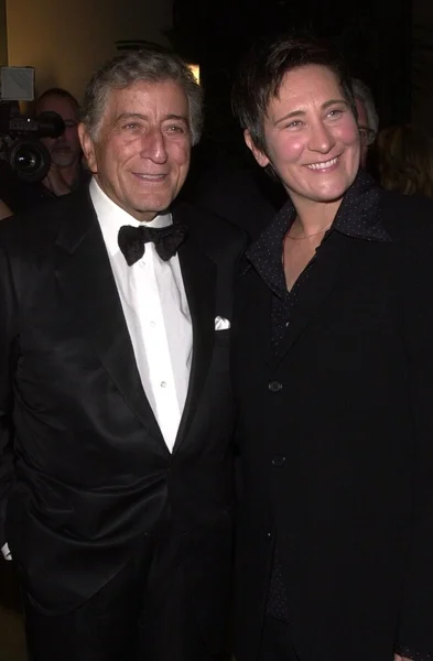 Tony Bennett y K.D. Lang. — Foto de Stock