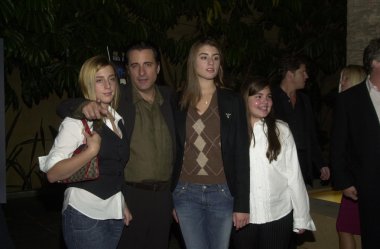 Andy garcia ve çocuklar dominik, daniella ve alessandra