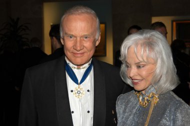 buzz Aldrin ve karım lois