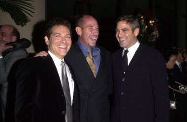 Michael feinstein, miguel ferrer ve george clooney