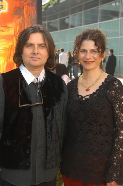 Gabor Csupo and Arlene Klasky — Stock Photo, Image