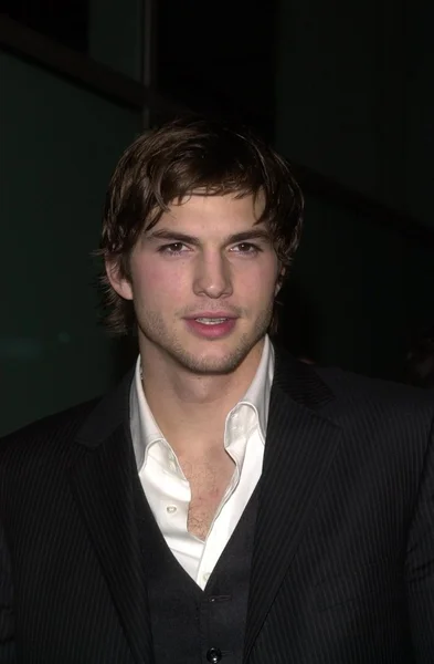 Ashton kutcher en vader larry — Stockfoto