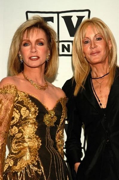 Donna mills i joan van ark — Zdjęcie stockowe