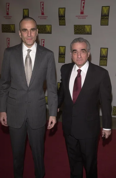 Daniel Day Lewis e Martin Scorsese — Foto Stock