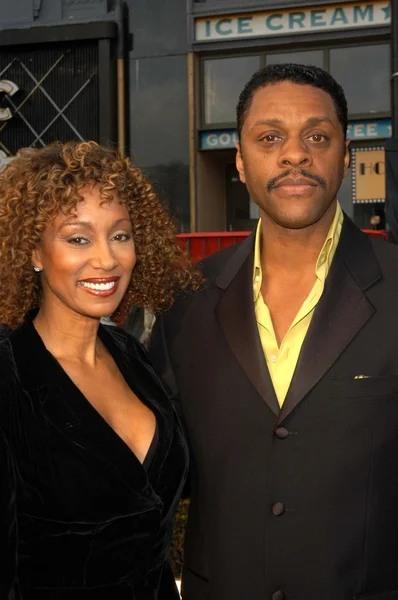 Lawrence Hilton-Jacobs and Tanya Boyd — Stock Photo, Image