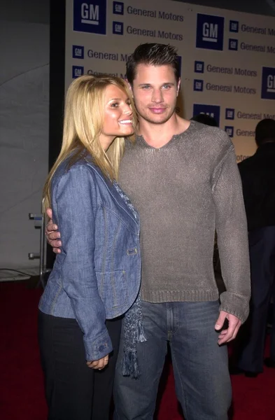 Jessica Simpson y Nick Lachey —  Fotos de Stock