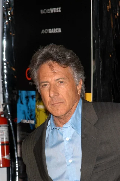 Dustin Hoffman Ordförande — Stockfoto