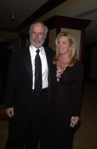 James Burrows and wife — Stock Photo, Image