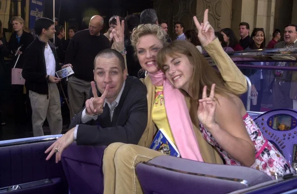 Caitlin Wachs y French Stewart y Elaine Hendrix — Foto de Stock