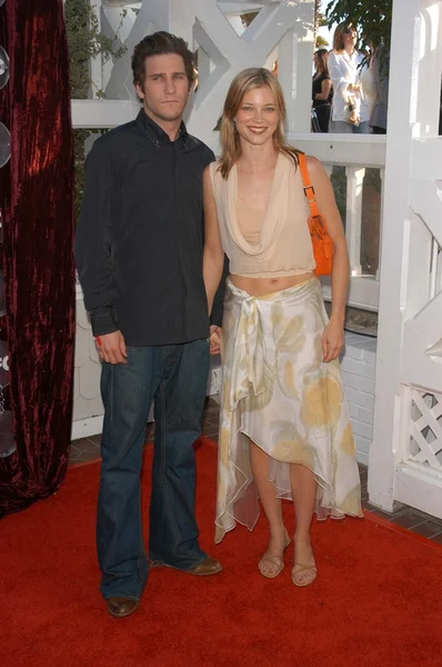 Amy Smart and Brandon Williams — Stock Photo, Image