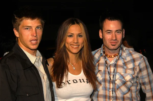 Kip williamson, leeann tweedon und chad towersey — Stockfoto