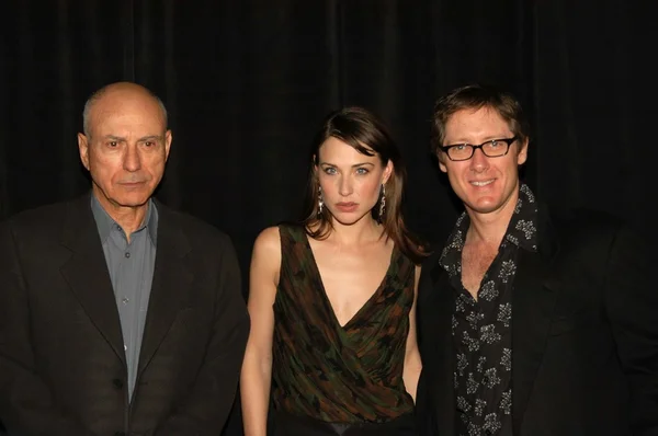 Alan arkin, claire forlani och james spader — Stockfoto