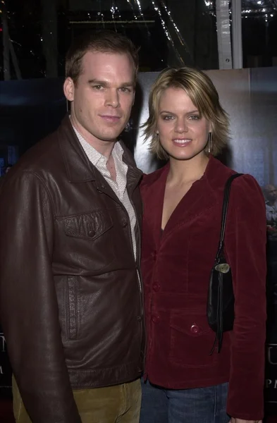 Michael C. Hall y su esposa —  Fotos de Stock