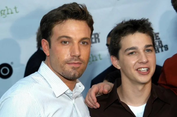 Chris Moore and Ben Affleck — Stock Photo, Image