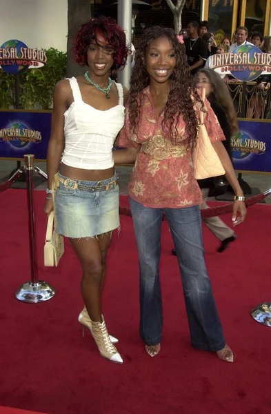 Kelly rowland en brandy norwood — Stockfoto