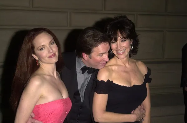 Amy Yasbeck, John Ritter e Katey Sagal — Fotografia de Stock