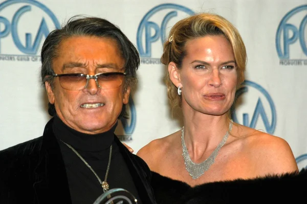 Robert Evans and wife — Stock Photo, Image
