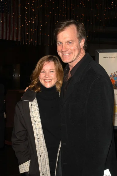 Stephen Collins and wife Faye Grant — Stock Photo, Image