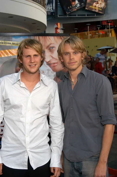 Derek Richardson and Eric Christian Olsen — Stock Photo, Image