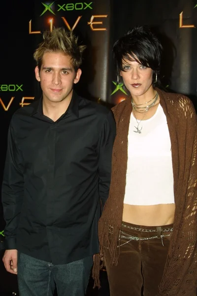 Eric Szmanda e Larissa Williams — Fotografia de Stock