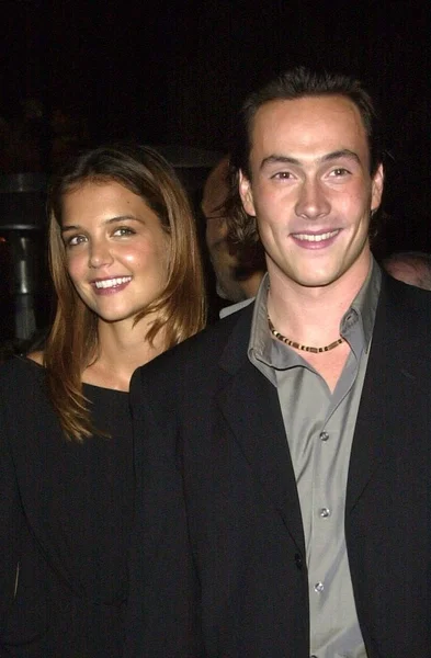 Katie holmes i chris klein — Zdjęcie stockowe