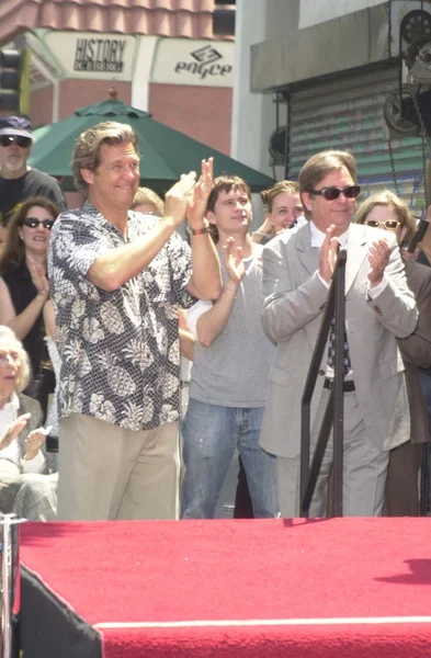 Jeff Bridges e Beau Bridges — Fotografia de Stock