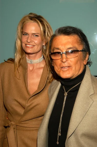 Robert Evans and wife — Stock Photo, Image