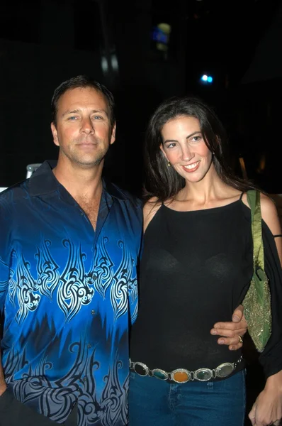 Rebecca Holly with Rick Slater — Stock Photo, Image