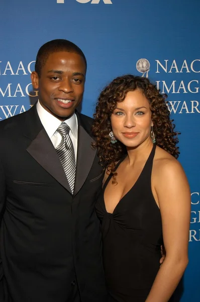 Dule Hill and Nicole Lynn — Stock Photo, Image