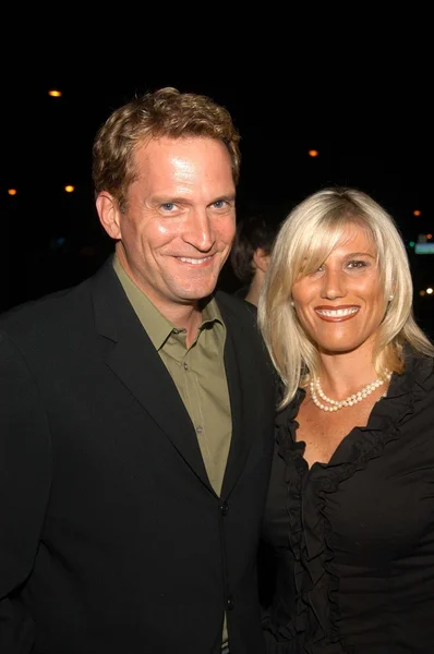 Rex Smith y su esposa Courtney Schrag — Foto de Stock