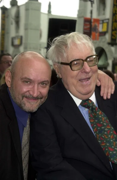 Frank Darabont and Ray Bradbury — Stock Photo, Image