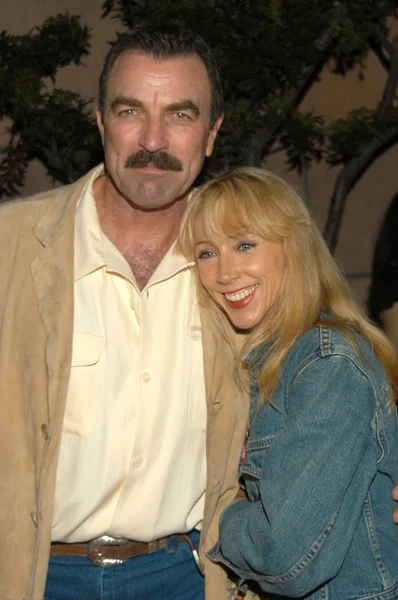 Tom selleck och jilly mack — Stockfoto