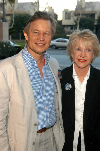 Michael York and wife Pat — Stock Photo, Image