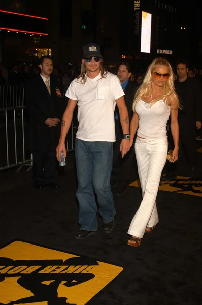 Kid rock och pamela anderson — Stockfoto