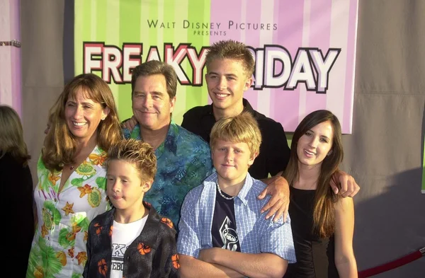 Beau Bridges and family — Stock Photo, Image