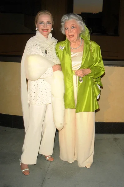 Anne jeffreys ve ann rutherford — Stok fotoğraf