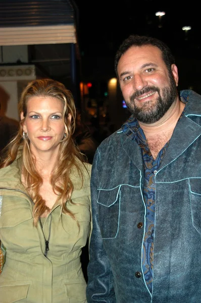 Joel Silver y su esposa Karyn Fields — Foto de Stock