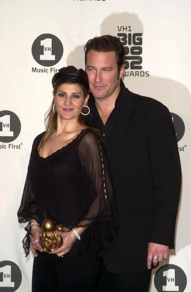 Nia Vardalos y John Corbett — Foto de Stock