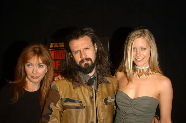 Cassandra peterson, rob zombie ve moon sheri — Stok fotoğraf