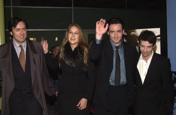 Menno Meyjes, Leelee Sobieski, John Cusack and Noah Taylor — Stock Photo, Image