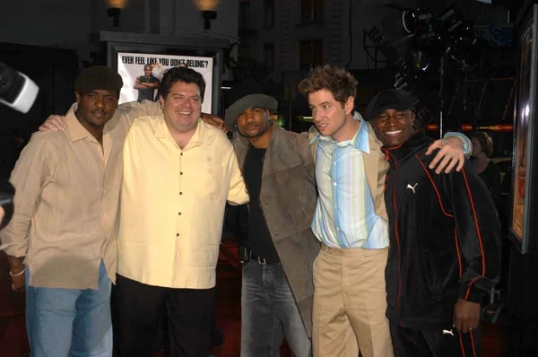 Blair Underwood, John Whitesell, Damien Wayans, Jamie Kennedy and Taye Diggs — Stock Photo, Image