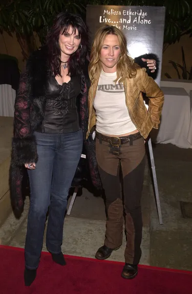 Meredith brooks i sheryl crow — Zdjęcie stockowe