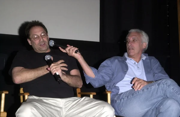 David Milch and Bill Brochtrup — Stock Photo, Image