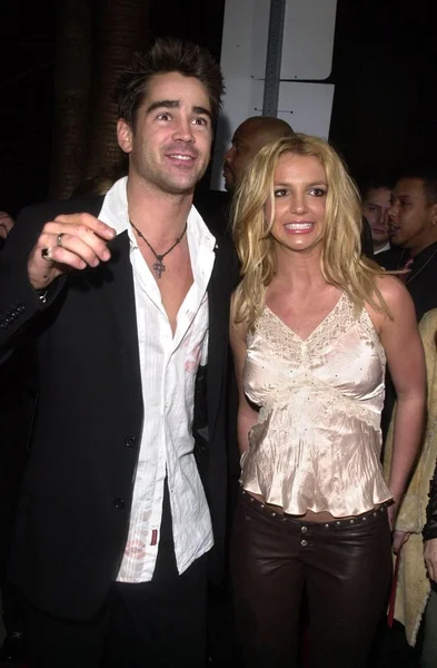 Britney Spears and Colin Farrell — Stock Photo, Image