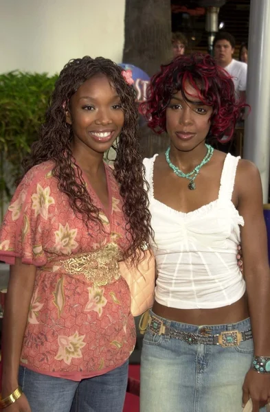 Brandy Norwood e Kelly Rowland — Fotografia de Stock