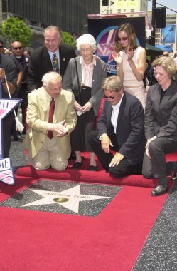 Harrison Ford'un yıldızdır örtüsünü açmak