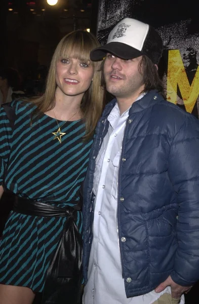 Taryn Manning and brother — Stock Photo, Image