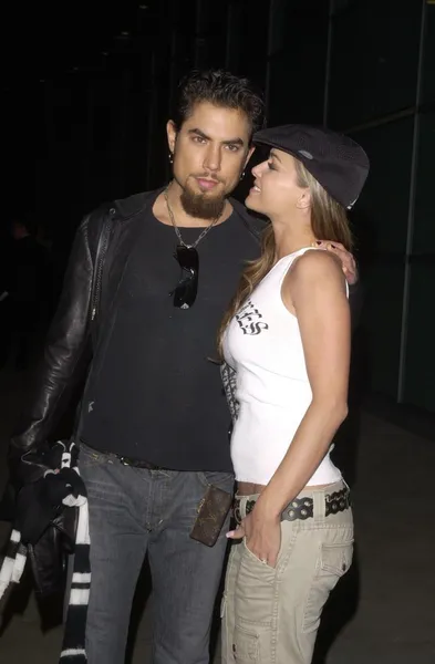 Dave navarro i carmen electra — Zdjęcie stockowe