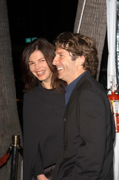 Jeanne Tripplehorn y su marido Leland Orser — Foto de Stock